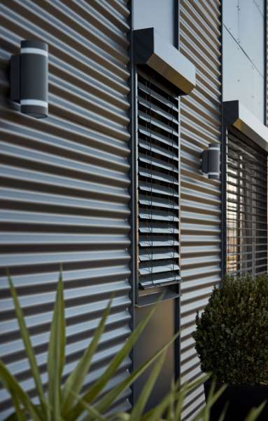 Ny bølge indenfor boligbyggeri med stålprofiler, Nylanndamm in 24980 Schafflund